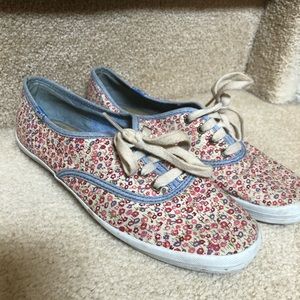 Keds floral sneakers